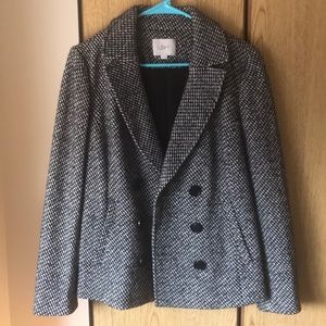 Anna Taylor Loft Double Breasted Coat